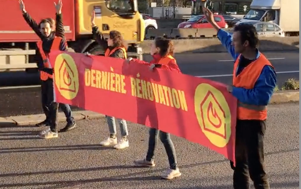 Des militants écologistes radicaux bloquent le périphérique M7 à Lyon, provoquant d’importants bouchons