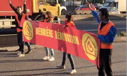 Des militants écologistes radicaux bloquent le périphérique M7 à Lyon, provoquant d’importants bouchons