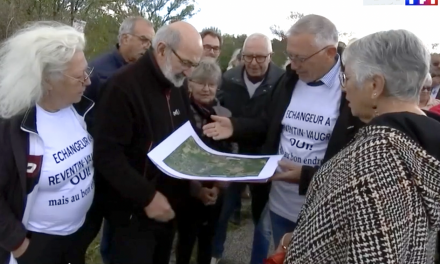 TF1 consacre un reportage à la fronde des Reventinois contre l’emplacement du 1/2 échangeur de l’A7 : la commune va saisir le tribunal administratif