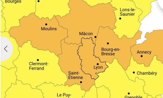 Météo : cette nuit,  de 1 à 5 cm en plaine ?  La Loire et le Rhône en vigilance  orange neige et verglas, l’Isère en jaune