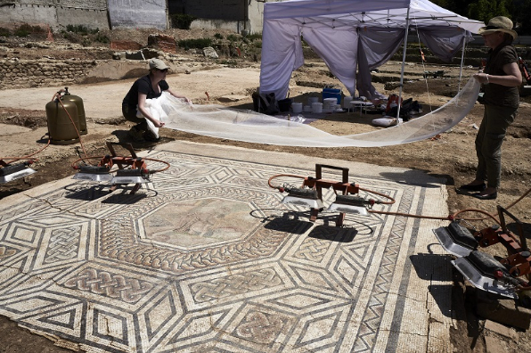 Conférence le 10 décembre au musée de St-Romain-en-Gal sur les dernières mosaïques découvertes dont celles du « Petit Pompéi » à Ste-Colombe