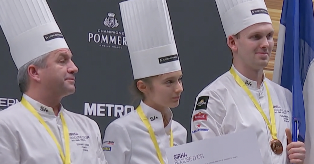 La Française Naïs Pirollet arrive 5ème au Bocuse d’or gagné par le Danemark