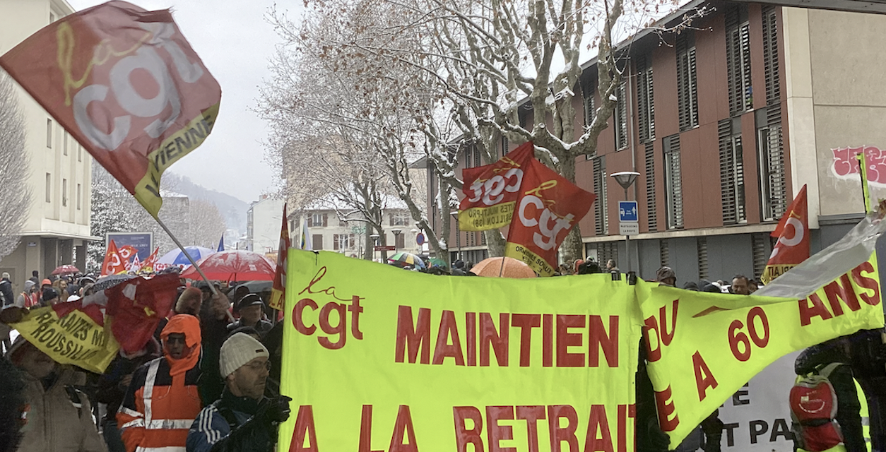 Réforme des retraites : nouvelle manifestation annoncée à Vienne mardi 31 janvier