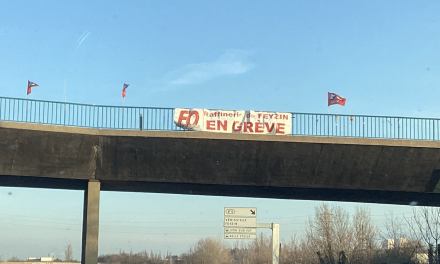 Réforme des retraites-Grève très suivie à la raffinerie de Feyzin hier mardi 31 janvier. Un mouvement destiné à durer ?