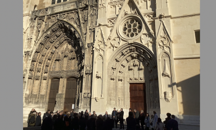 Cathédrale Saint-Maurice à Vienne : les travaux de la Tour Sud inaugurés. Et maintenant,  le portail central…