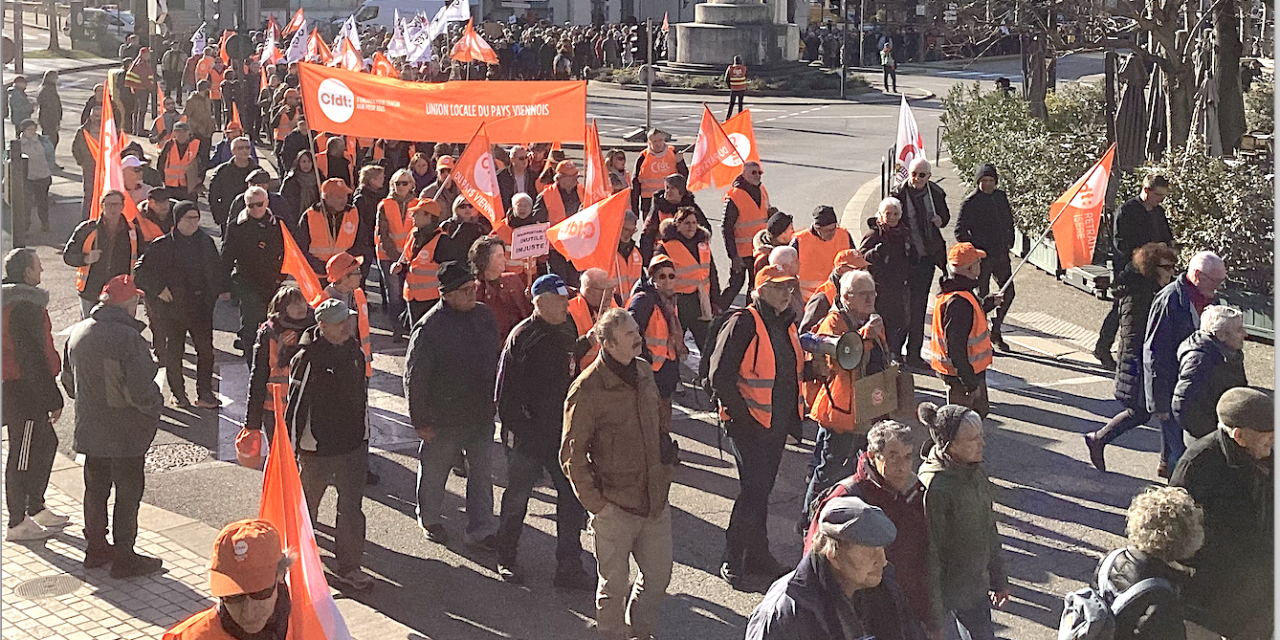 Réforme des retraites, 4ème round : une nouvelle manifestation, samedi 11 février à Vienne