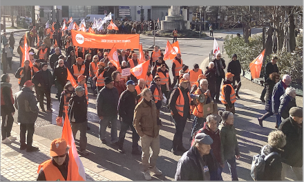 Réforme des retraites, 4ème round : une nouvelle manifestation, samedi 11 février à Vienne