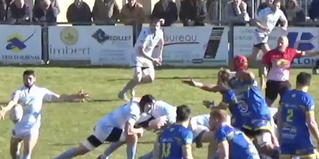 Rugby, Nationale 2-Les Viennois dominés de peu à Aubenas