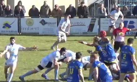 Rugby, Nationale 2-Les Viennois dominés de peu à Aubenas