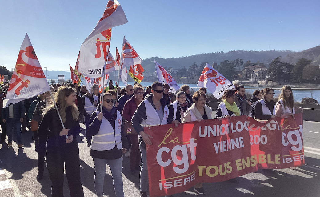 Réforme des retraites : la 5ème manif viennoise ne draine « que » 1 200 personnes