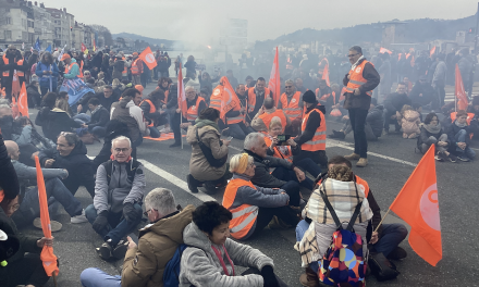 Réforme des retraites : record de participation battu avec un cortège de 3 300 manifestants à Vienne, marqué par un sit-in place St-Louis