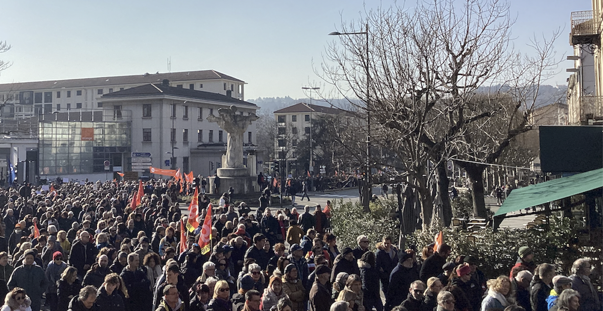 Retraites- Grande journée d’action le 7 mars à Vienne : manif le matin avec pique-nique en final  et sit-in le 8, devant la mairie