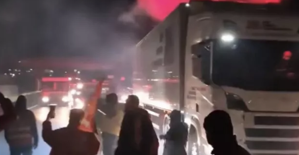 Réforme des retraites : gros bouchons ce matin dans la Métropole lyonnaise suite au blocage du périph’  à hauteur de Saint-Fons