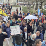 Réforme des retraites : record battu avec 3 500 manifestants à Vienne rassemblés au sein d’un cortège coloré et animé
