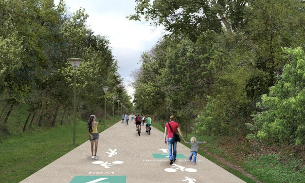 On pourra aller à vélo de Vienne à Lyon, via Givors : la construction de la ligne 3 des Voies Lyonnaises, véritable autoroute à vélos, votée en conseil métropolitain