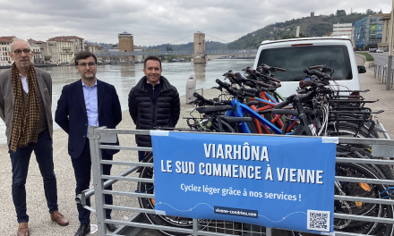 Déjà 100 000 cyclotouristes l’empruntent chaque année : Vienne se positionne comme la porte d’entrée Sud de la ViaRhôna