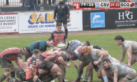 Rugby, Nationale 2-Les Viennois l’emportent sous une pluie battante  face à Graulhet pour leur dernier match à Jean Etcheberry