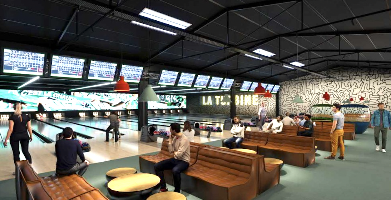 Bowling 14 pistes, laser games, karaoké, food-court, etc. : un grand complexe  de loisirs  de 3 000 m2 ouvrira ses portes début septembre à Pont-Evêque
