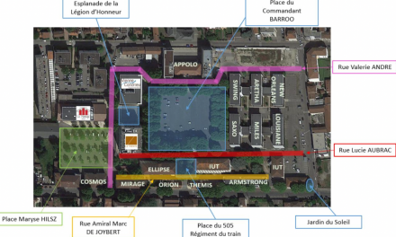   Conseil municipal-Une place et trois rues ont désormais des noms : l’Espace Saint-Germain à Vienne désormais plus lisible