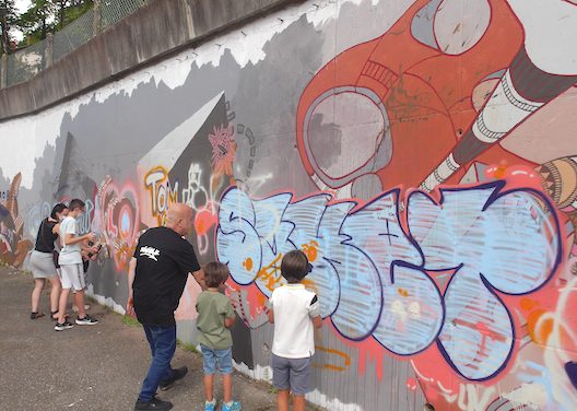 Sur… 18 000 m2, la 3ème édition du festival  de Street-Art se déroulera à Vienne du 17 juin au 16 juillet