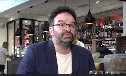 Interview vidéo-Les «  restos portraits » de vivre-vienne : Guillaume Anger, le nouveau directeur artistique de Jazz à Vienne se met à table…