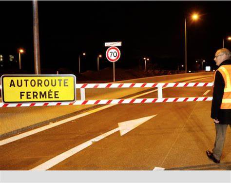 Fermeture totale et nocturne de l’A46 Sud, du lundi  12 au  jeudi 15 juin