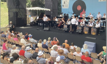 Festival de Jazz-« Mystère Swing », il  a été conçu à Vienne, le plus ancien Big Band de Lyon s’est produit à Cybèle
