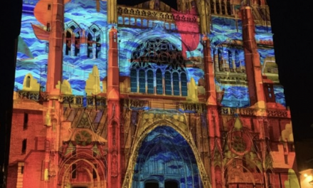 Plus que deux soirées,  ce soir samedi 22 et  demain dimanche 23 juillet pour découvrir la cathédrale St-Maurice mise en lumière