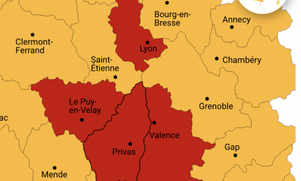 Jusqu’à 42 degrés attendus à Lyon et en vallée du Rhône : le département du Rhône placé en alerte rouge canicule !