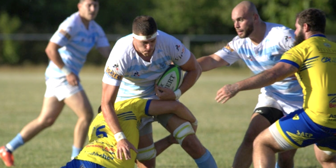 Dernier match de préparation samedi 19 août  à Mâcon pour le CS Vienne Rugby, avant le début du championnat de Nationale, le 26 août