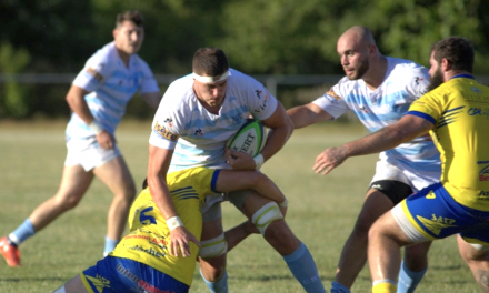 Dernier match de préparation samedi 19 août  à Mâcon pour le CS Vienne Rugby, avant le début du championnat de Nationale, le 26 août