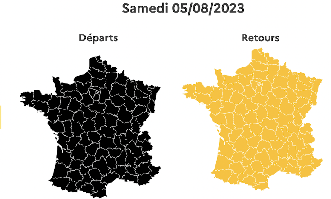 Samedi en noir : un week-end  de chassé/croisé très chargé s’annonce sur l’A7 et le réseau routier de la Région