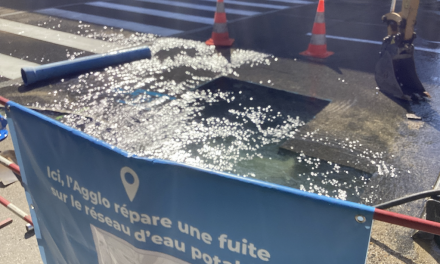 La fuite réparée, l’eau coule à nouveau dans les tuyaux : près de 600 abonnés viennois ont été victimes d’une coupure d’eau