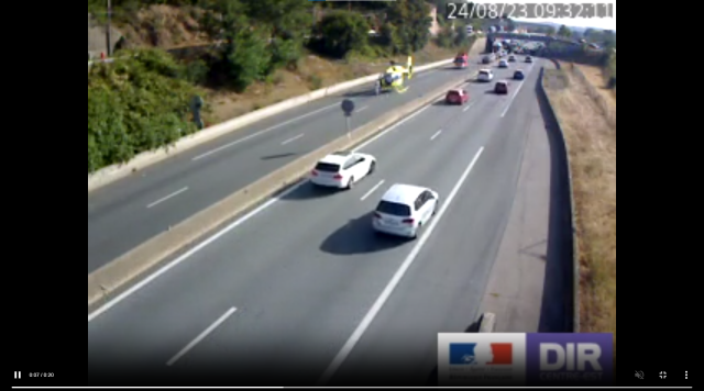 Accident sur l’A 47 à hauteur de Givors : gros bouchon et un blessé grave transporté par hélicoptère