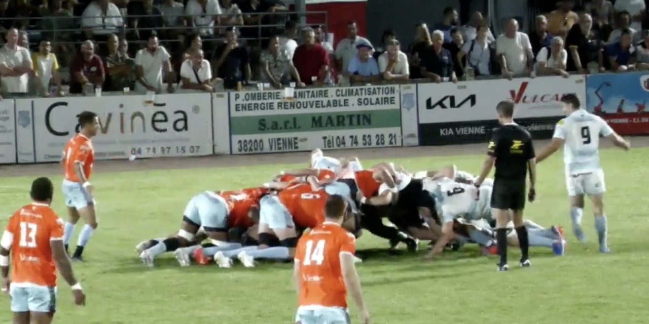 Rugby, Nationale : lors du derby du Nord-Isère, le promu viennois défait par  l’ogre berjallien