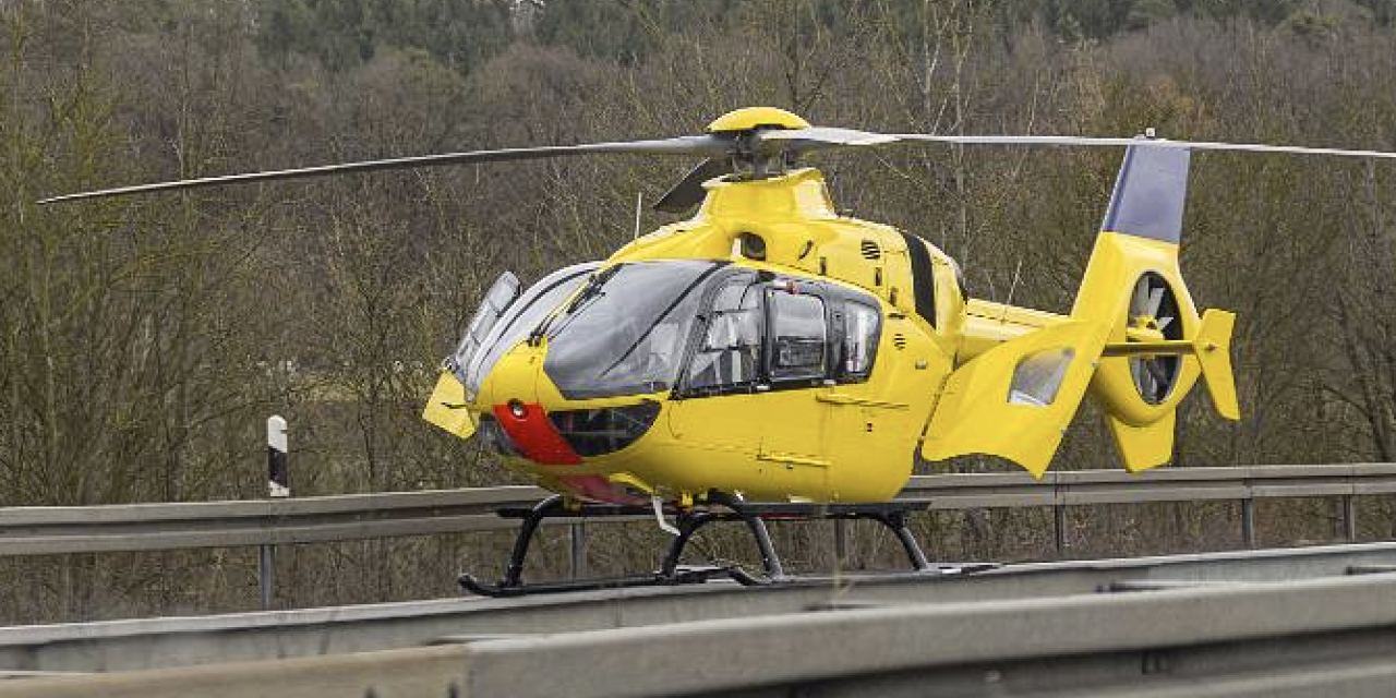 Explication des gros bouchons hier à Vienne : un accident sur l’A47 à Chasse : autoroute fermée et intervention d’un hélicoptère