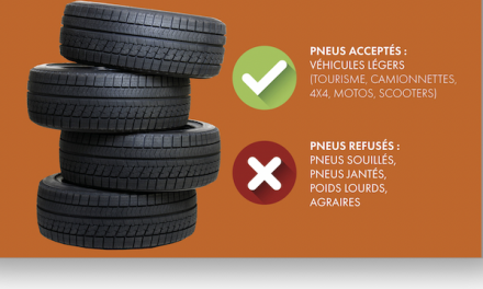 Dans les déchèteries de Vienne Condrieu Agglomération : lancement de la  nouvelle campagne automnale de collecte de pneus usagés