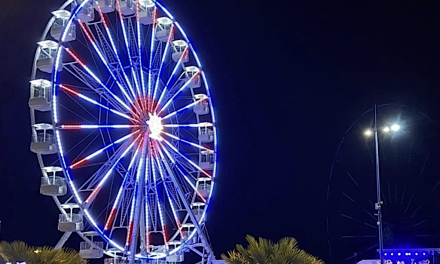 La Grande Roue va commencer à tourner place François Mitterrand à Vienne à partir du samedi 14 octobre, 11 h : le plan