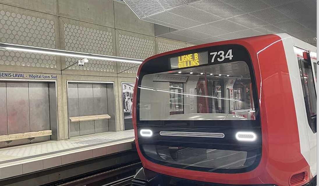 Deux nouvelles stations de métro inaugurées sur la ligne B dans la Métropole lyonnaise : Oullins-centre et l’hôpital Lyon-Sud