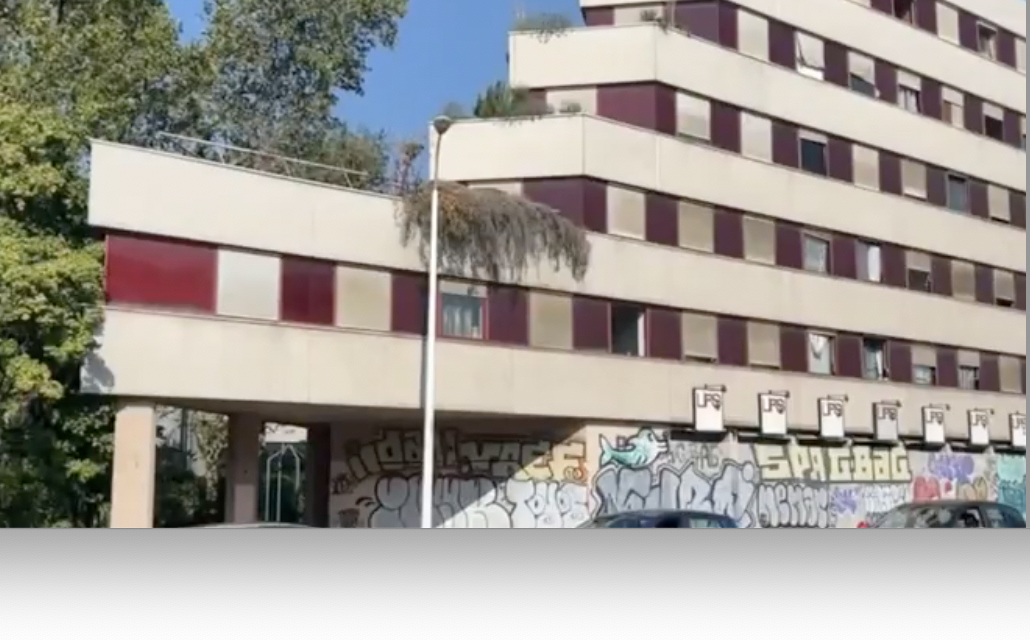 Evacuation policière dans le 7ème arrondissement de Lyon du grand squat de la Pyramide : près de 40 familles y logeaient