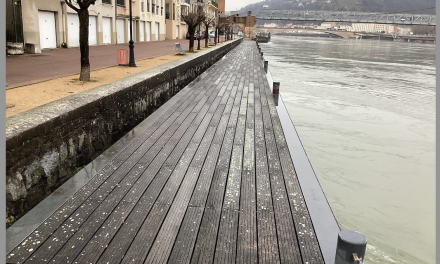 Marc Deleigue, le maire de Sainte-Colombe veut développer l’accueil des bateaux de plaisance et… rêve d’une péniche restaurant…