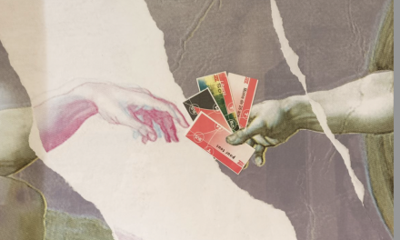 Créativité : la galerie d’art lyonnaise Em’Arts rend un bel hommage au ticket  rouge TCL avant sa disparition…