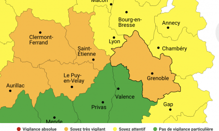 Le temps va changer : l’Isère en vigilance orange « neige verglas » aujourd’hui, avec une limite pluie/neige à 2/300 m