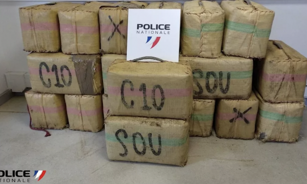 Saisie historique de 814 kilos de cannabis à Saint-Quentin-Fallavier, une cargaison estimée à 6,5 millions d’euros !