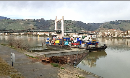 Barge, étude géotechnique et palées : les travaux de sécurisation du pont de Condrieu ont débuté