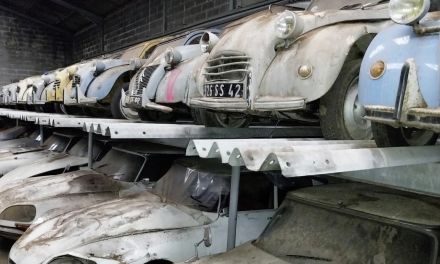 Une collection de… 650 voitures anciennes dont 120 deux-chevaux, en vente cette semaine dans la Loire !
