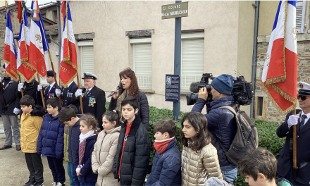 Avant qu’il ne soit panthéonisé, émouvant hommage à Missak Manouchian à Vienne