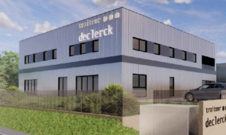 Le traiteur viennois Declerck a débuté la construction de son nouveau bâtiment de production à Reventin-Vaugris