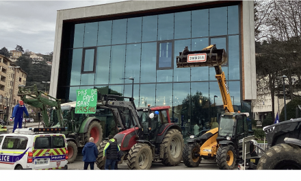 Retombées des manifestions d’agriculteurs en colère, la préfecture organise à Vienne une permanence multi-administrations  » pour apporter une réponse individualisée « 