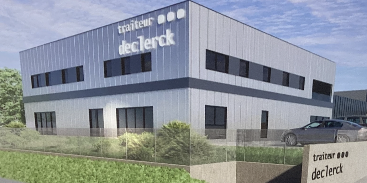 L’ouverture du nouvel atelier de production du traiteur Declerck programmée pour décembre à Reventin-Vaugris : des embauches à la clef